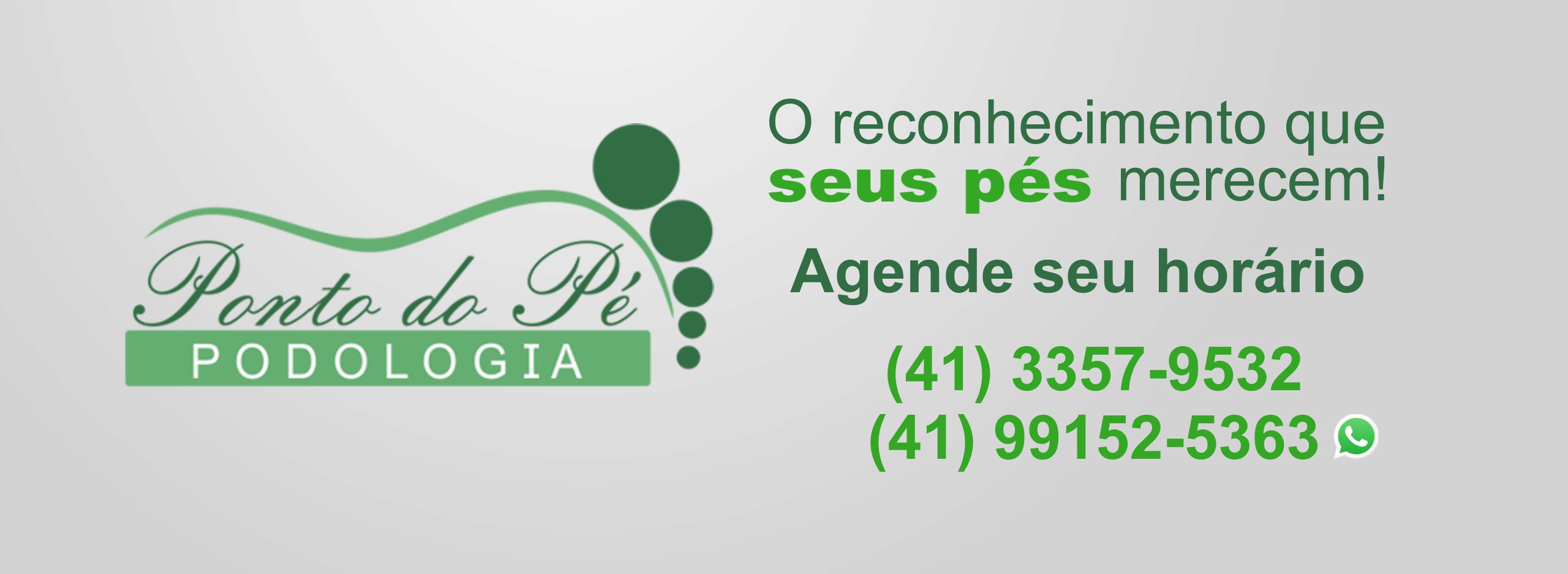 Banner de apresentação de Podologia Família Pés