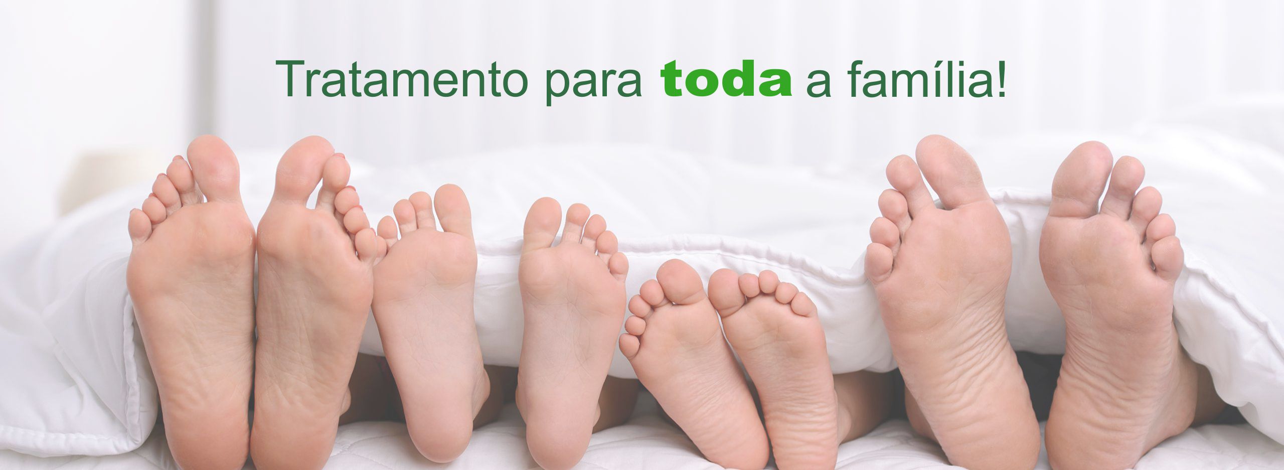 Banner de apresentação de Podologia Pés Diabetes